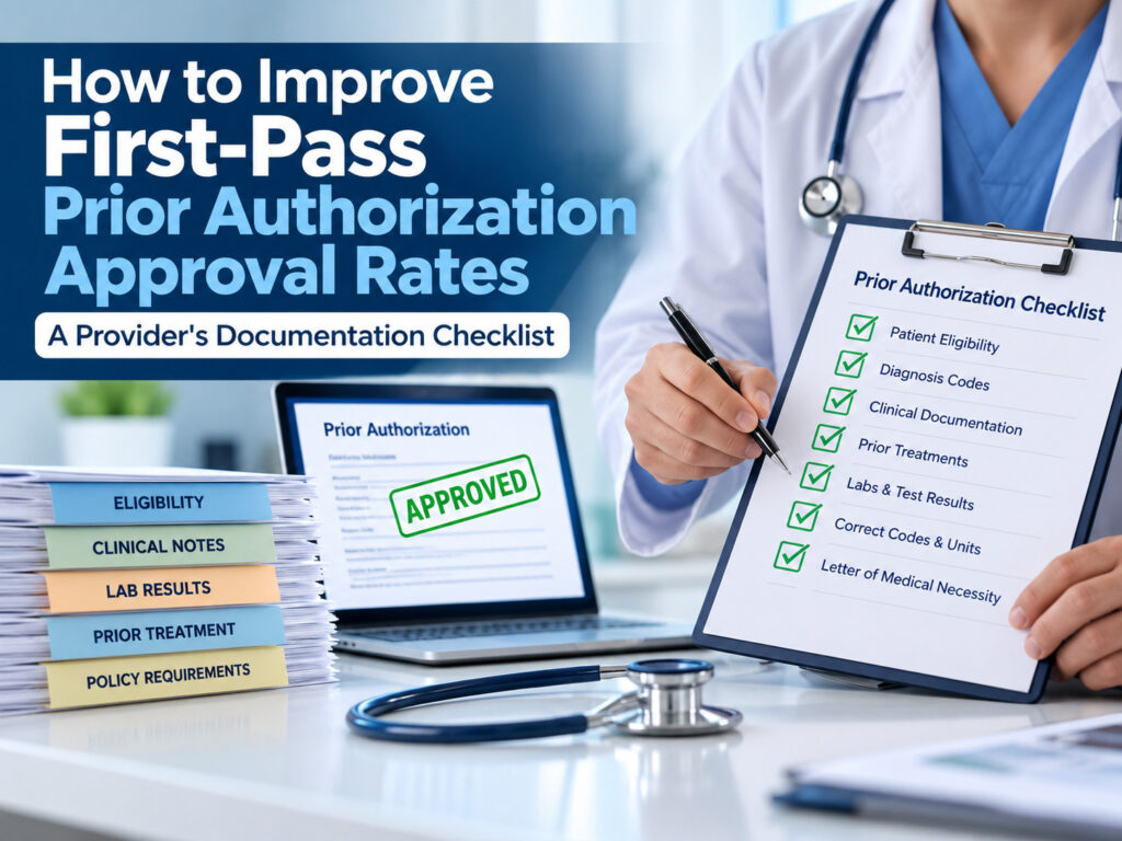 first-pass prior authorization approval rate